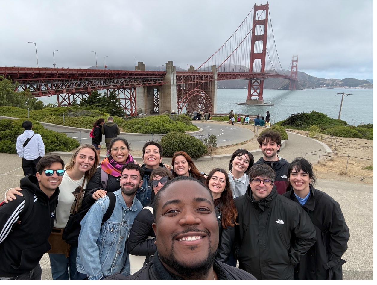 With Barreira A+D design students in San Francisco